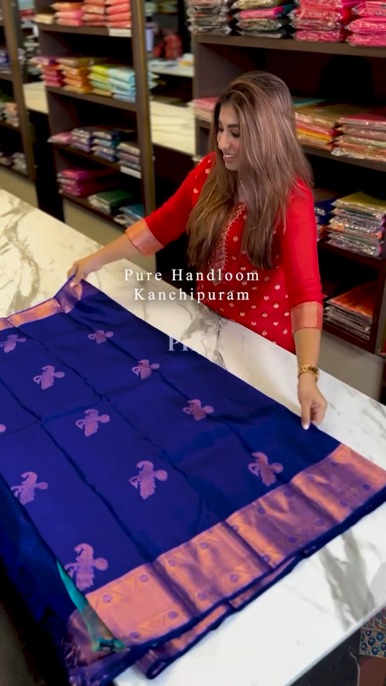 Opulent Royal Blue Soft Banarasi Silk Saree With Adoring Blouse Piece