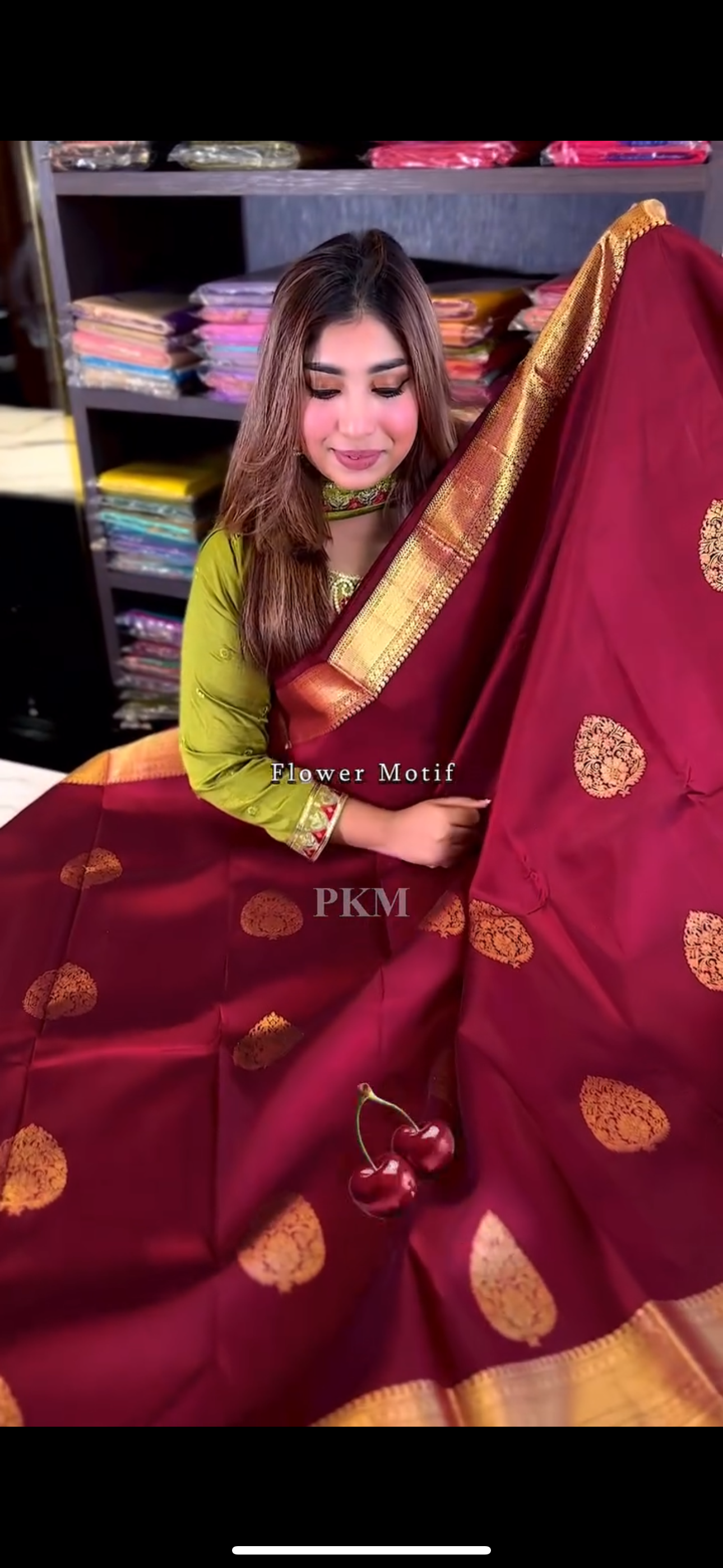 Majesty Wine Soft Banarasi Silk Saree With Blissful Blouse Piece